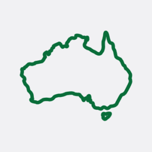 Australia Map Vector image