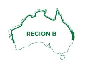 New Region B map